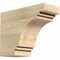 Ekena Millwork Pescadero Rough Sawn Rafter Tail, Douglas Fir, 6"W x 12"H x 16"L RFT06X12X16PEC00RDF - alternate 1